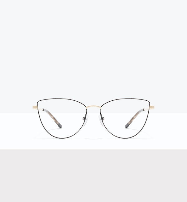 Cat eye gold glasses best sale