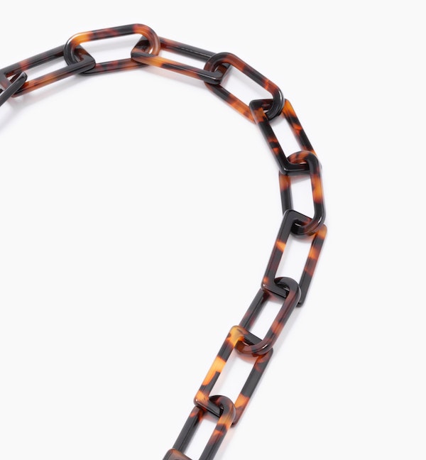 Square Link Acetate Eyewear Chain