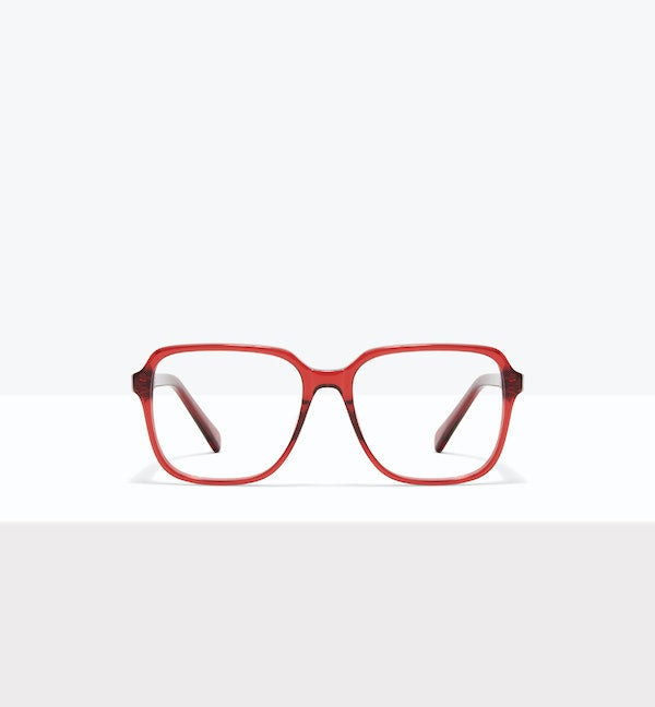 Pavonia Red Prescription Eyeglasses By Bonlook